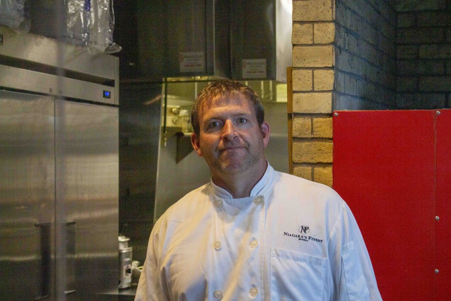 Executive chef at Butlers Bar and Grill Jason Moss said anti-vaxxer sentiments are just chatter on the internet. (Evan Saunders)