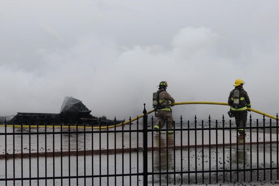 Fire was put out under 30 minutes and no one was hurt. (Dariya Baiguzhiyeva/Niagara Now)