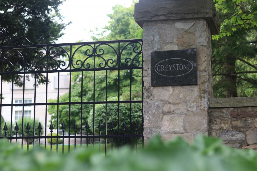 The exterior stone of the Greystone house is made from limestone from the Queenston quarry. (Dariya Baiguzhiyeva/Niagara Now)