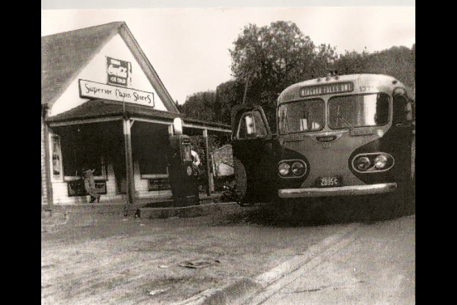 Queenston General store and post office. (Credit: former postmistress Laurie Dickson) 