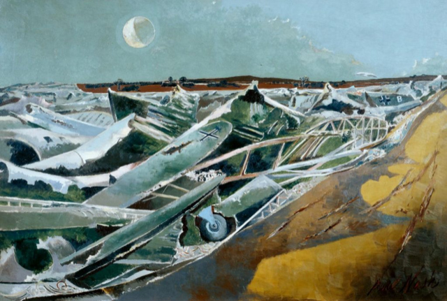 Paul Nash, 'Totes Meer' (Dead Sea), Oil on canvas, 1940-41, Tate Britain, London. (Supplied)