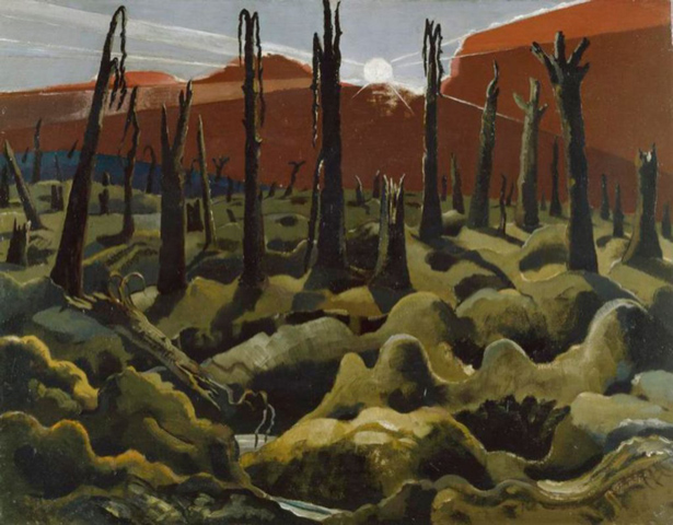Paul Nash, 'We Are Making a New World', 1918, Oil on canvas, Imperial War Museum, London. (Supplied)