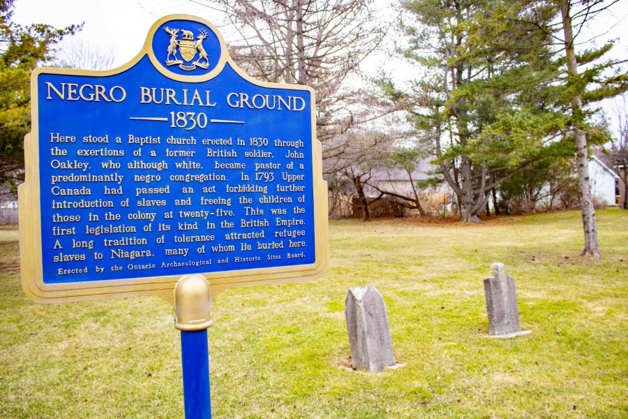 The Negro Burial Ground is an essential part of NOTL's history and James Russel wants that history to get what it deserves. (Evan Saunders)
