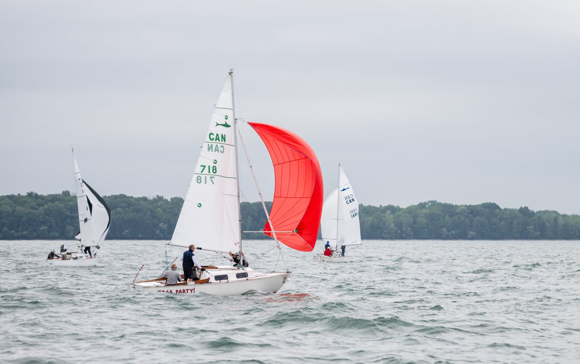 Sloop Shark Sailing 'sharkies' take over NOTL to compete in world championships