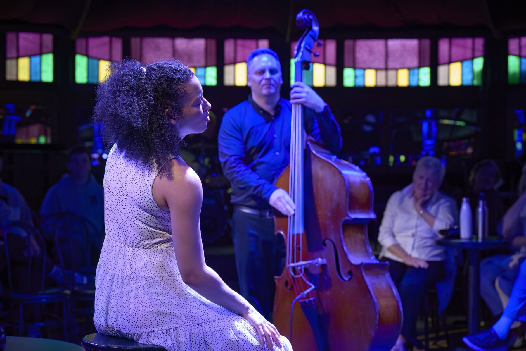 Celeste Catena and Ross MacIntyre in "La Vie en Rose," one of this year's Shaw Festival productions to take place at the Spiegeltent, a portable outdoor venue whose time at the Shaw is coming to a close.