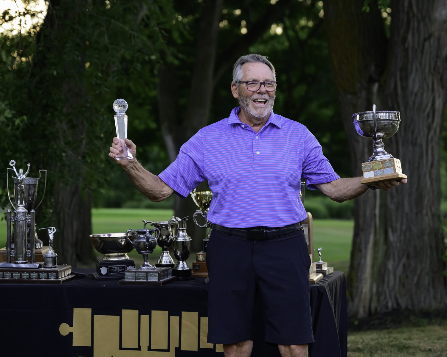 Dave Gagne won the men's D flight.