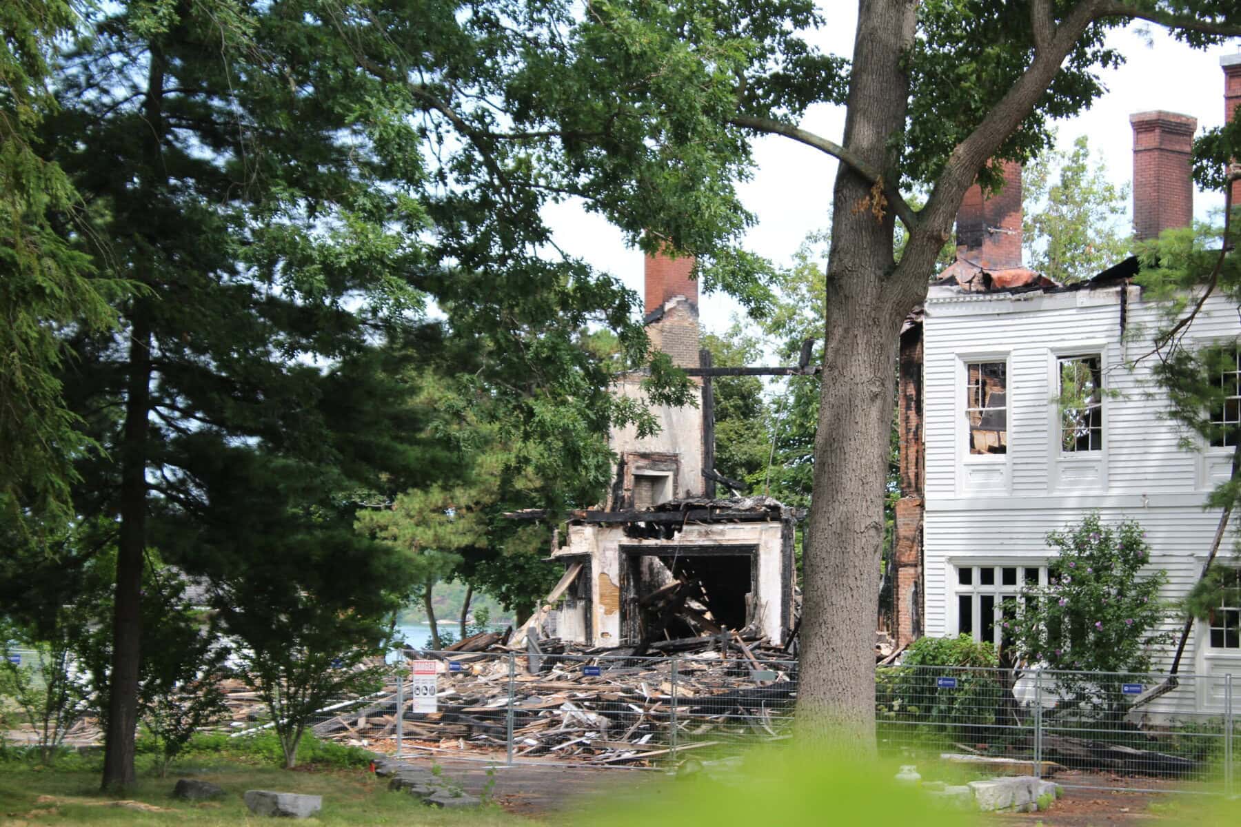 With the Glencairn Hall now demolished, members of NOTL's heritage community are working to determine the state of the historical materials it salvaged from the ruins and decide what to do with them.