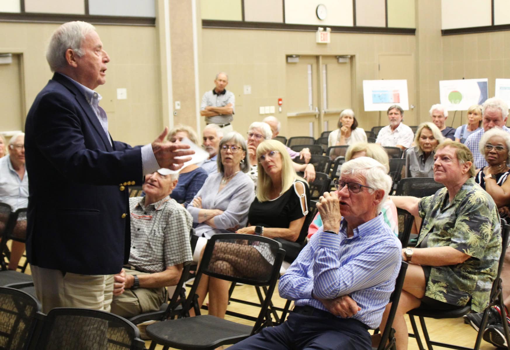 Coun. Gary Burroughs, along with Couns. Sandra O'Connor and Andrew Niven, spoke up during the meeting to question if the municipal planner was implying that the town approved the project.