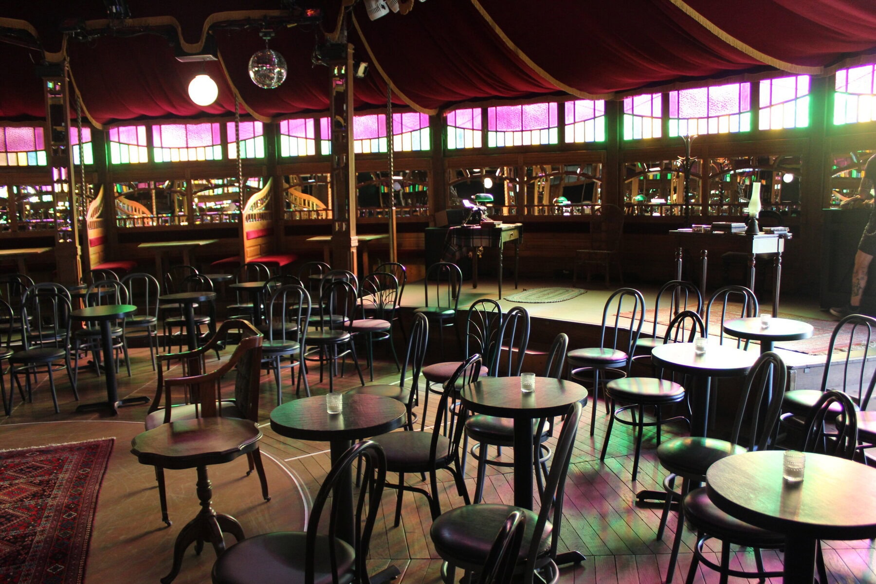 The Spiegeltent, a popular feature of the Shaw Festival for the last three years, is shutting its doors and going back to Belgium after the end of this season. The last show, "Ella and Louis," will play on Sept. 28. 