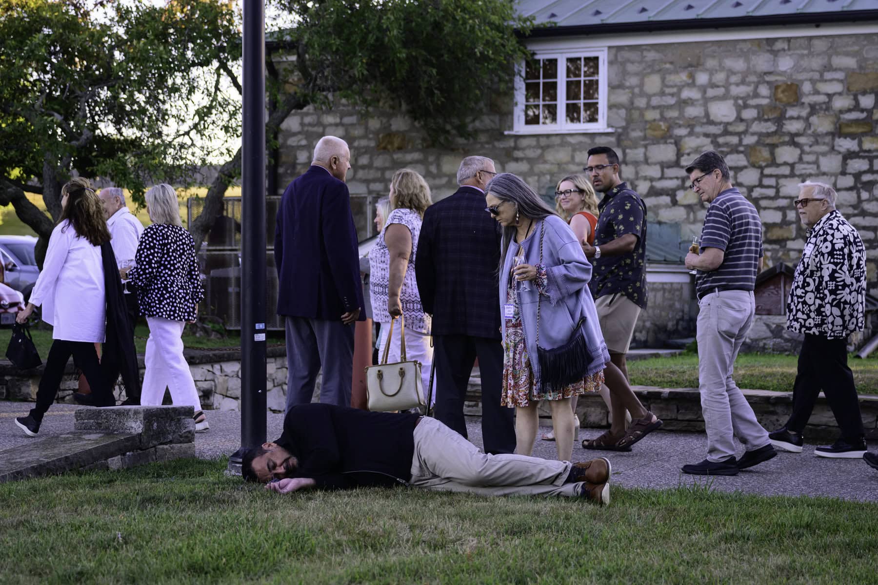 The mystery dinner event "Murder Mystery at the Hall" mirrors one of the Shaw Festival's 2025 productions, "Murder-on-the-Lake," an improv murder mystery play on until Oct. 4.
