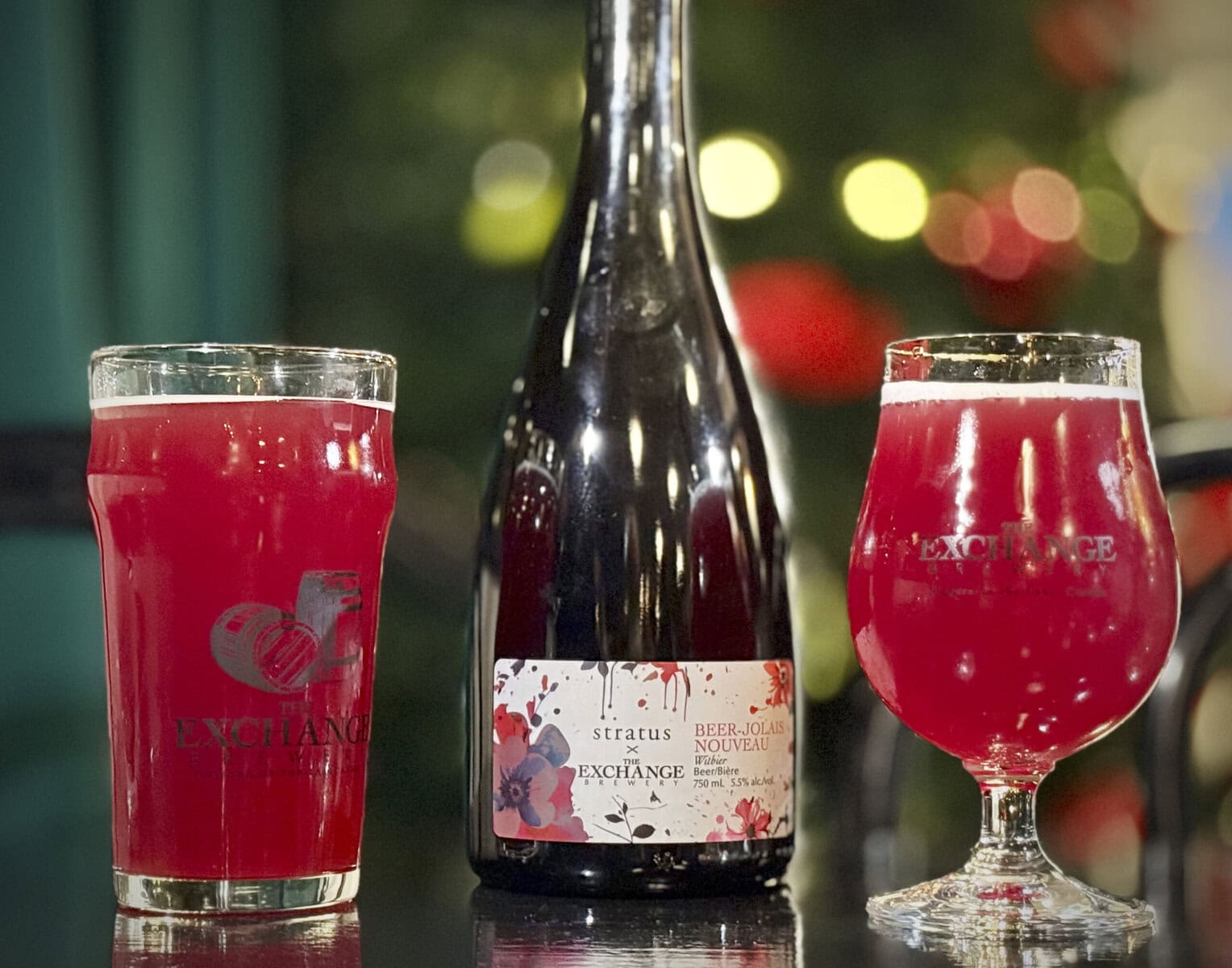 Festive Beer-jolais Nouveau at the Exchange.
