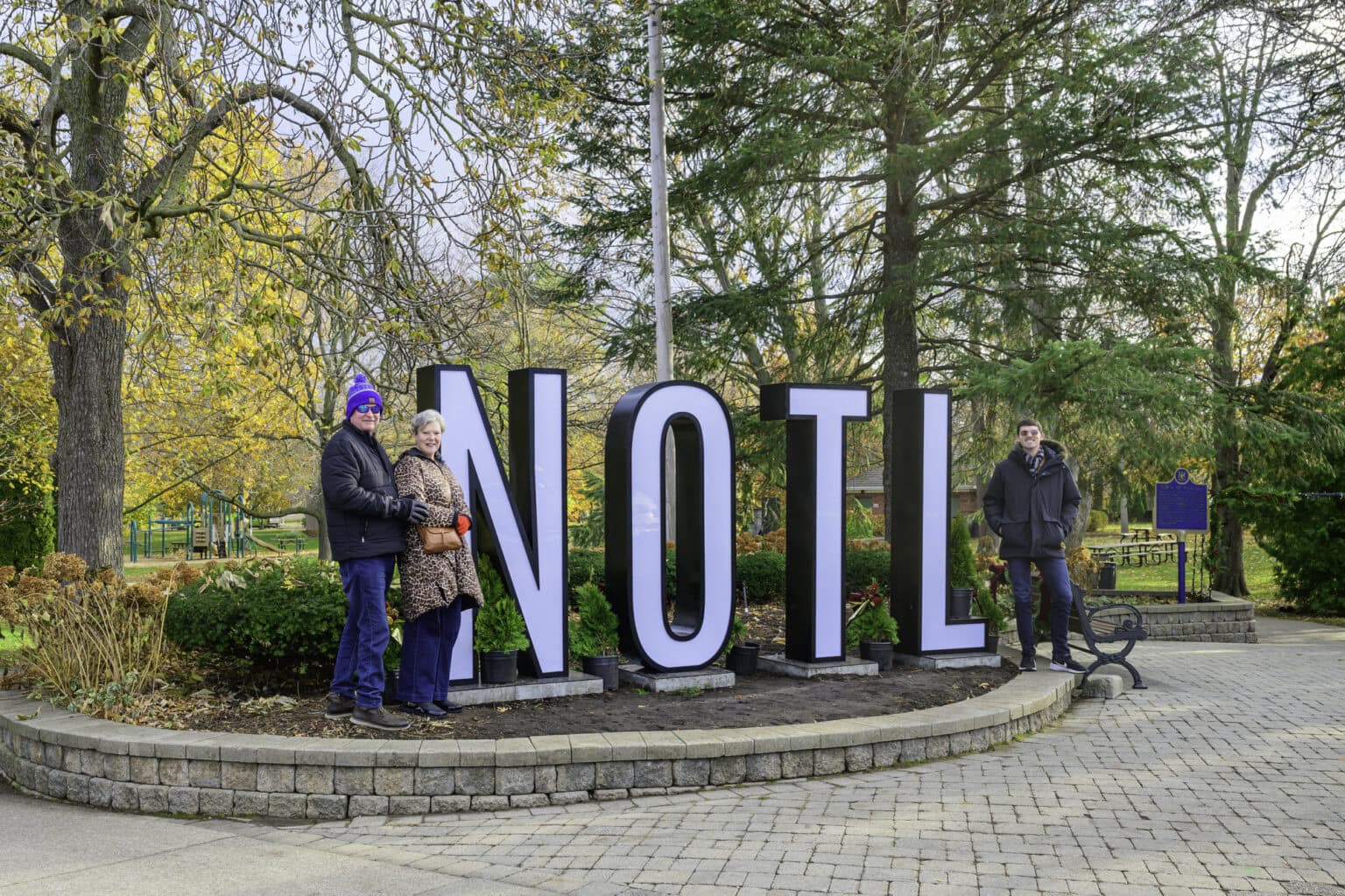 Sign of the times: New 'NOTL' sign turns heads in Simcoe Park