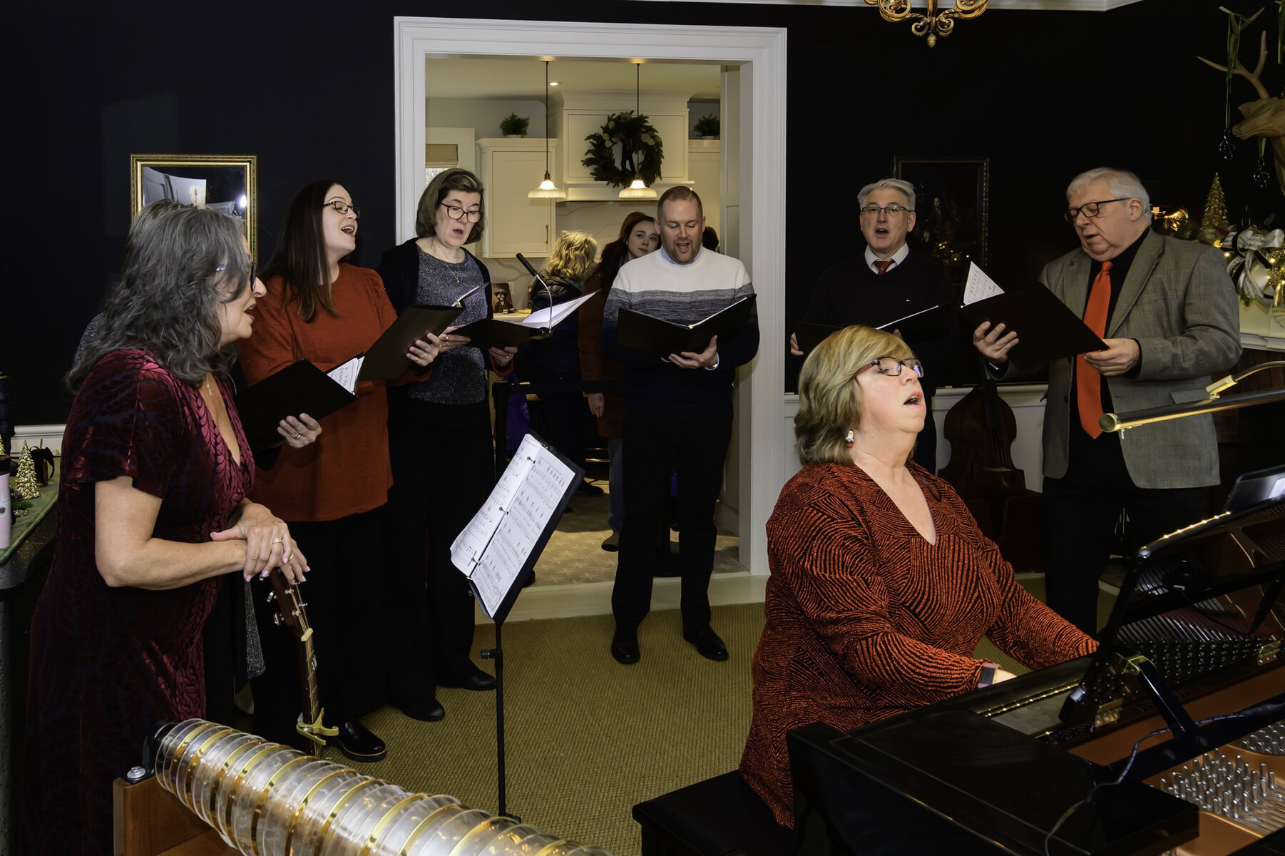 Strike the harp and join the chorus: the Music House on Gate Street, an 1823 building, is filled with voices lifted in song.