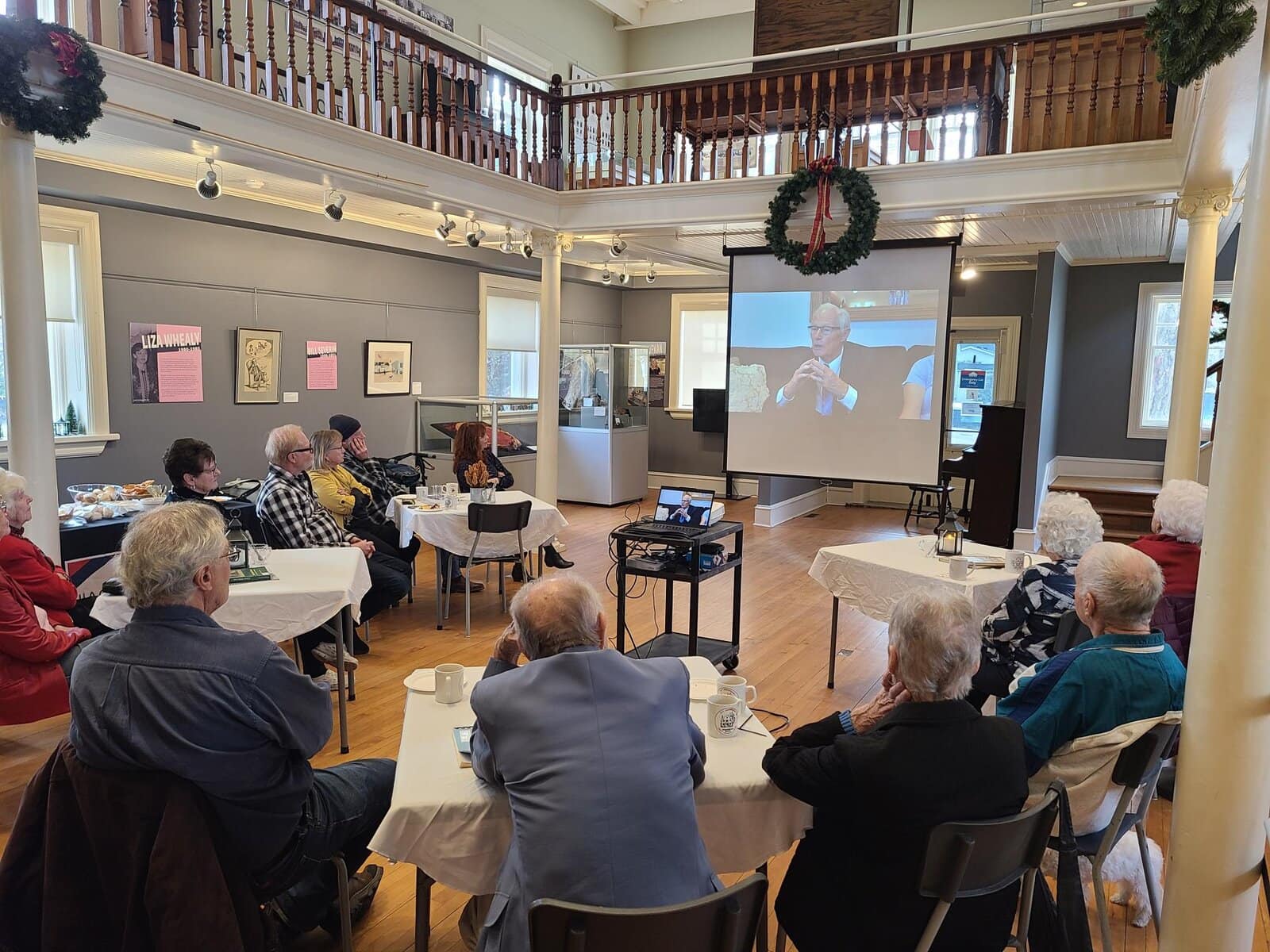 The late John Wiens, whose story inspired Barbara Worthy to begin, the project appears in a documentary segment.