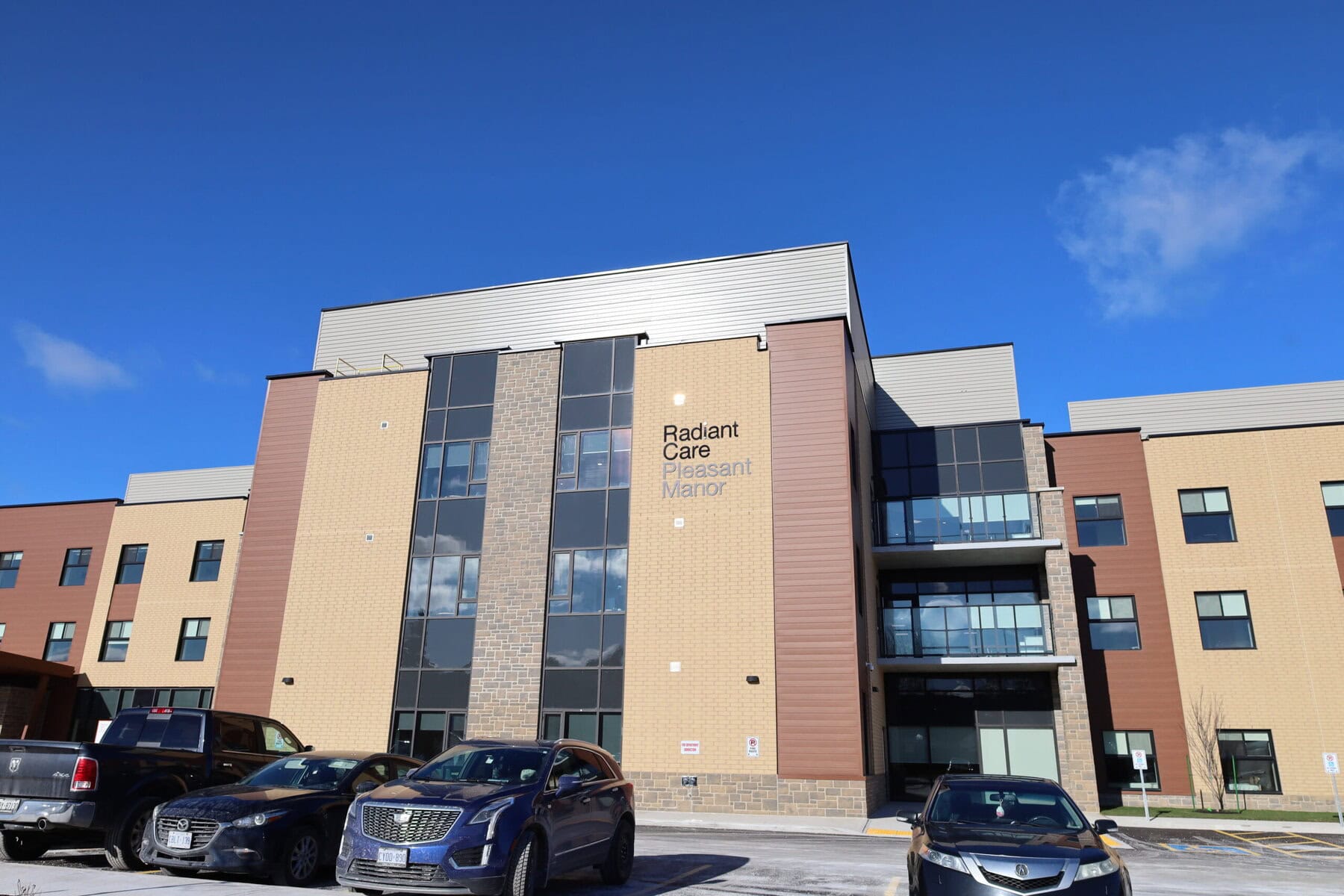 The newly completed 160-bed Pleasant Manor long-term care home in Niagara-on-the-Lake.