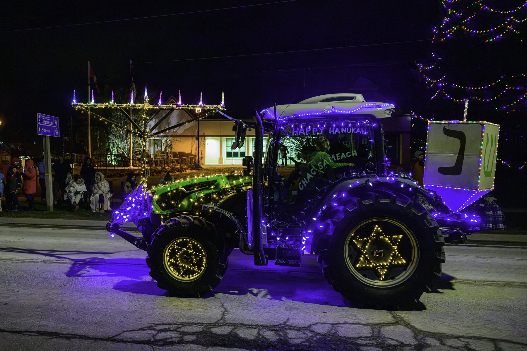 This tractor wishes a Happy Chanukkah to all who celebrate, starting Sunday, Dec. 14 going to Monday, Dec. 22.