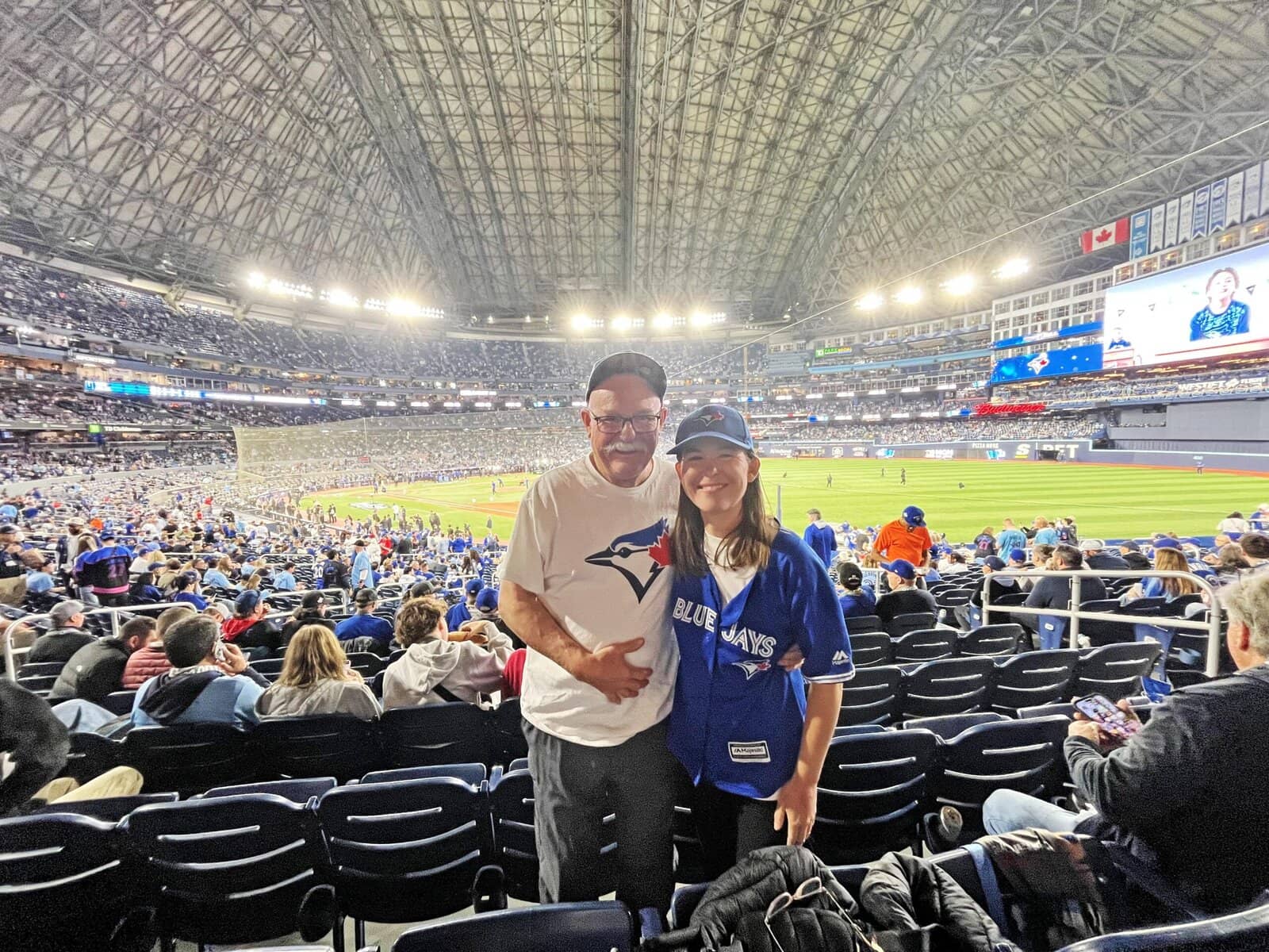 NOTL’s Paul Jacot and his daughter Melissa got to take in Game 1 of the World Series, with the Toronto Blue Jays facing off against the Los Angeles Dodgers. It was Canada's first appearance in the championship since 1993.