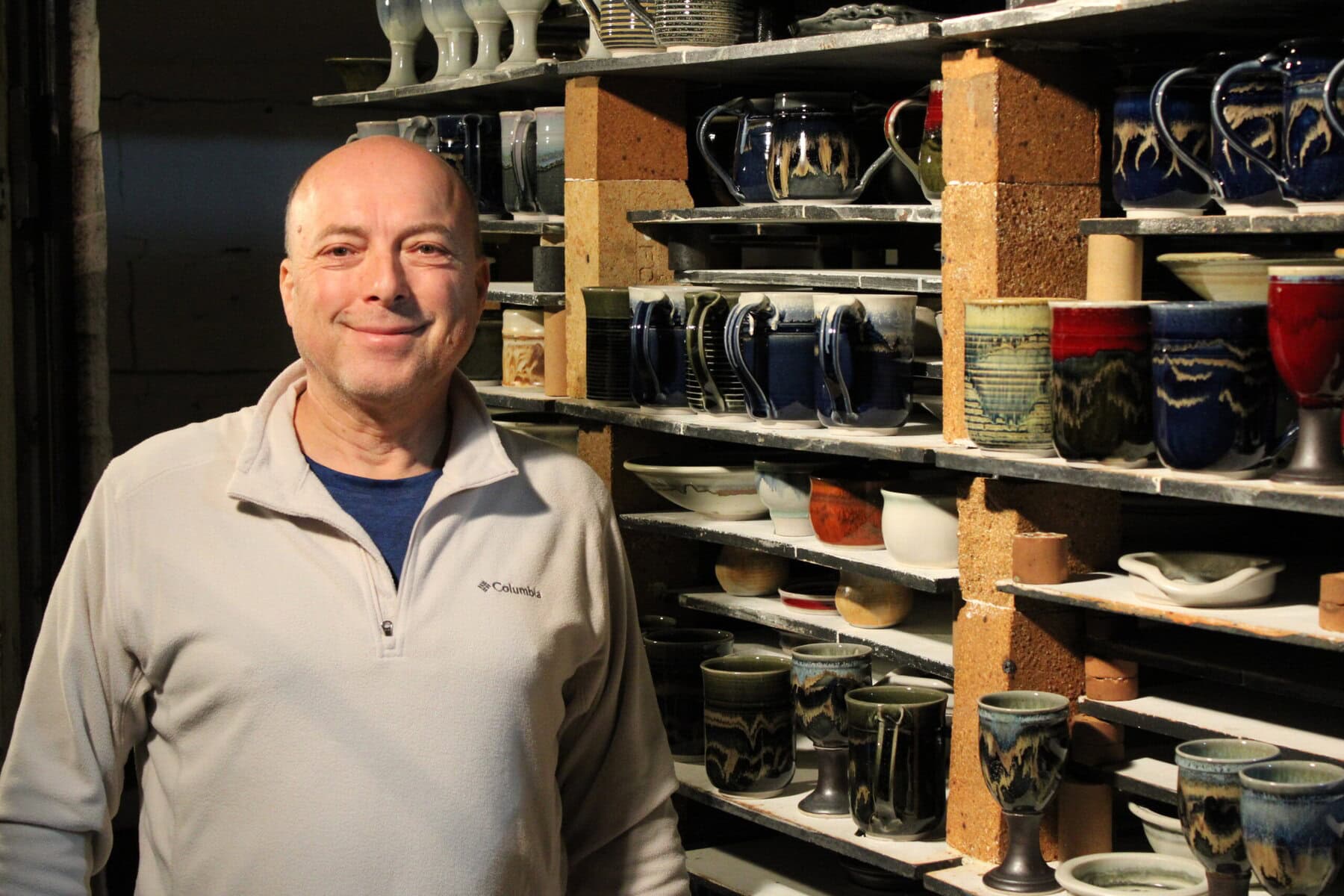 Rick Mlcak gave The Lake Report a behind-the-scenes look at Queenston Pottery's kiln and basement workshops currently under renovation to be opened to the public.