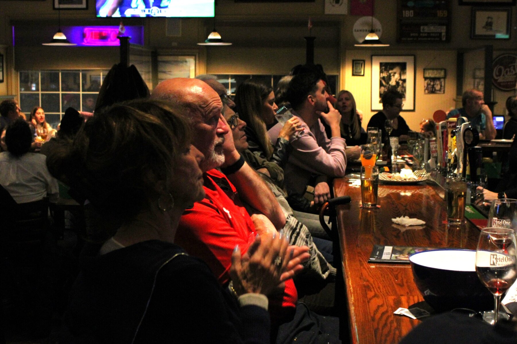 Alongside enjoying the biggest night in American football, those who came out to the Sandtrap on Sunday had a chance to take part in the pub's fundraiser supporting Red Roof Retreat, which is set to undergo a $4.4-million expansion.