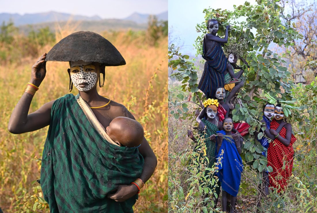 The last country Lorne Demoe visited was Ethiopia, where he took portrait shots like this.