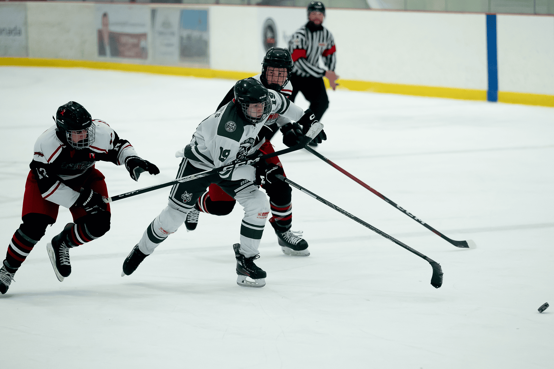 NOTL U15's Michael Collins in action.