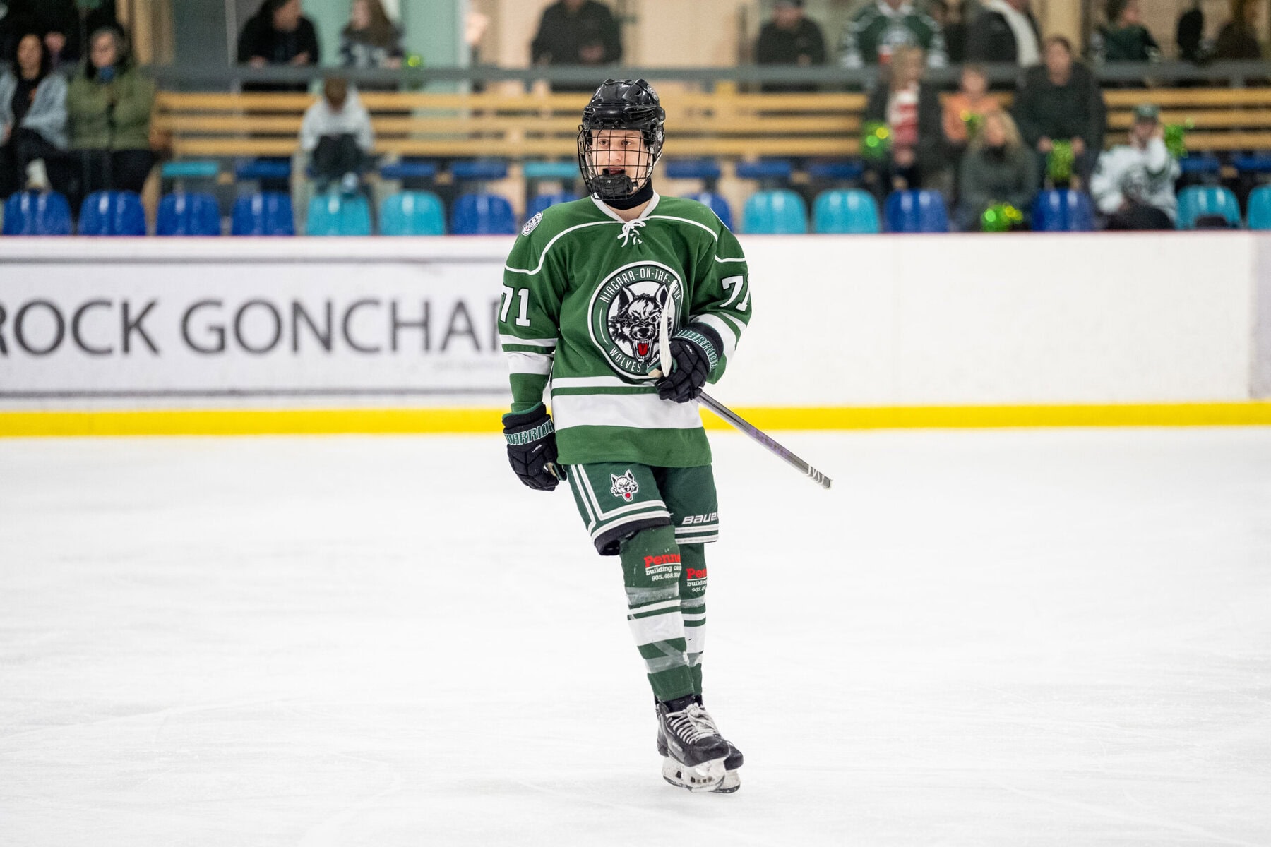 NOTL U15 player Noah Nickel (71).