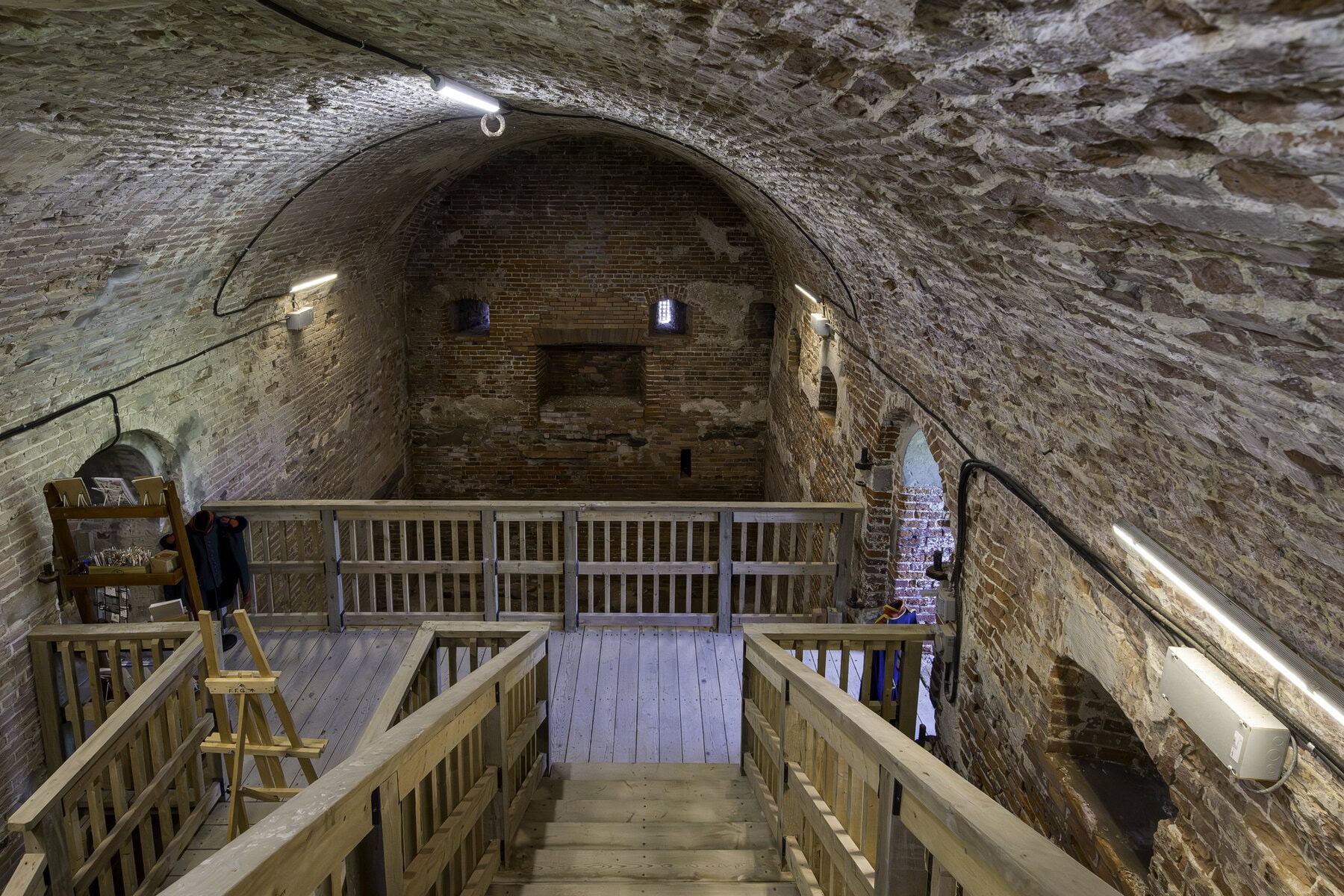 A glimpse inside Fort Mississauga, now open for tours until June 28.