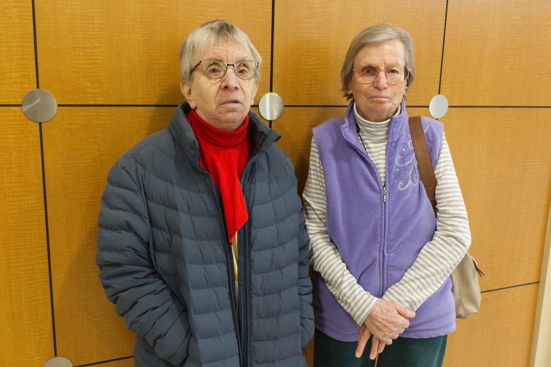 Judith Auty, right, with her daughter Lynn, both of whom took care of Judith’s husband, who had dementia, until he died earlier this year. Judith says personal support workers came in and out of the house every day — some never came twice. 