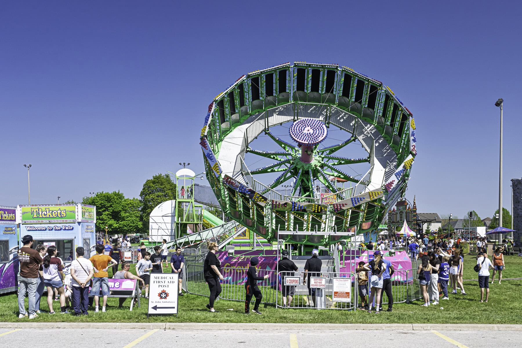 Thousands came out to the Virgil Stampede over the May long weekend from May 16 to 18, enjoying three days of midway rides and games.