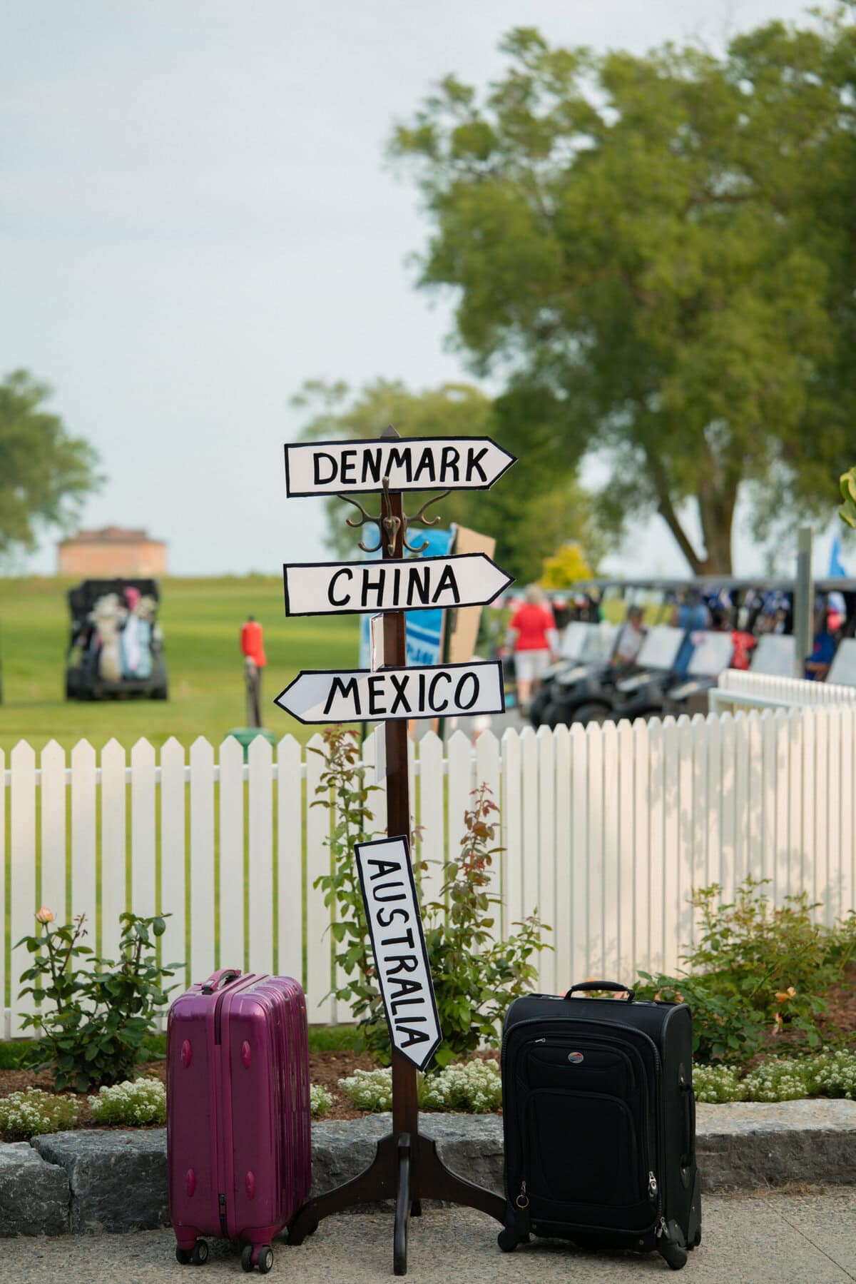 Around the World was the tourney's theme.