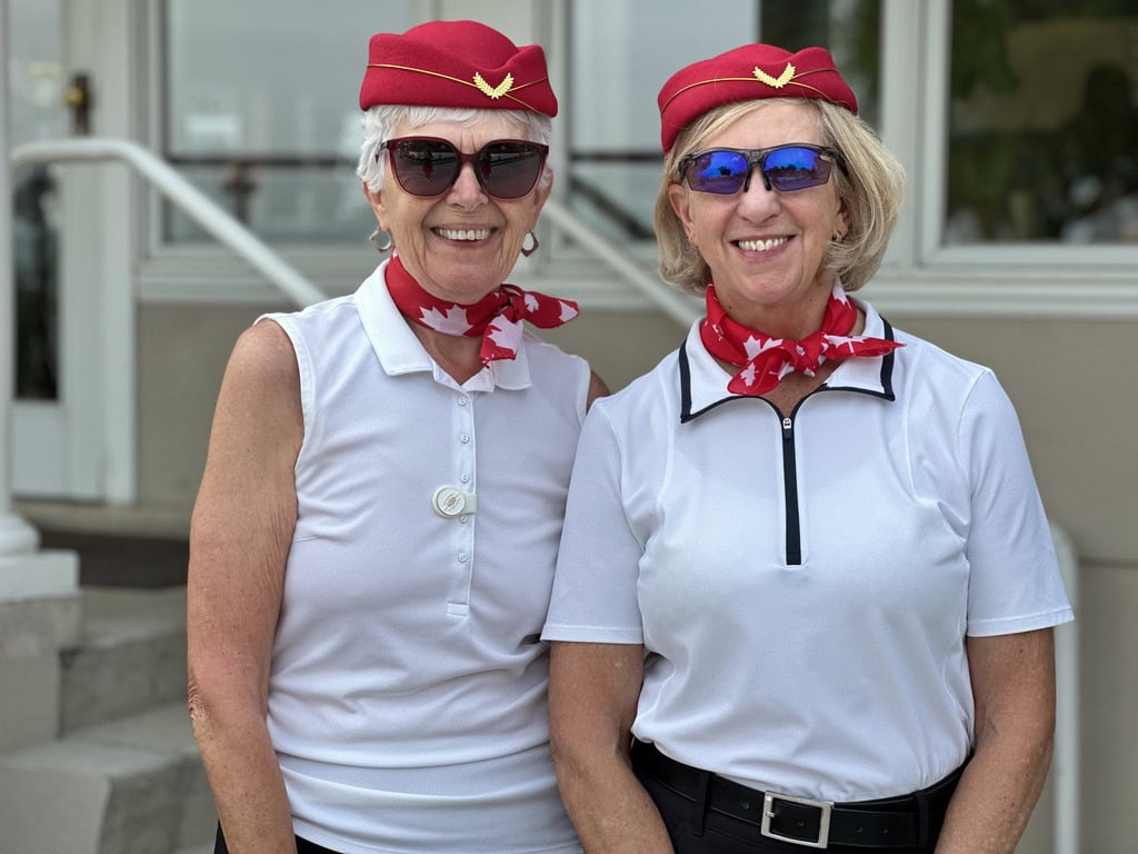 Gayle Tanner and Cathy Murray.