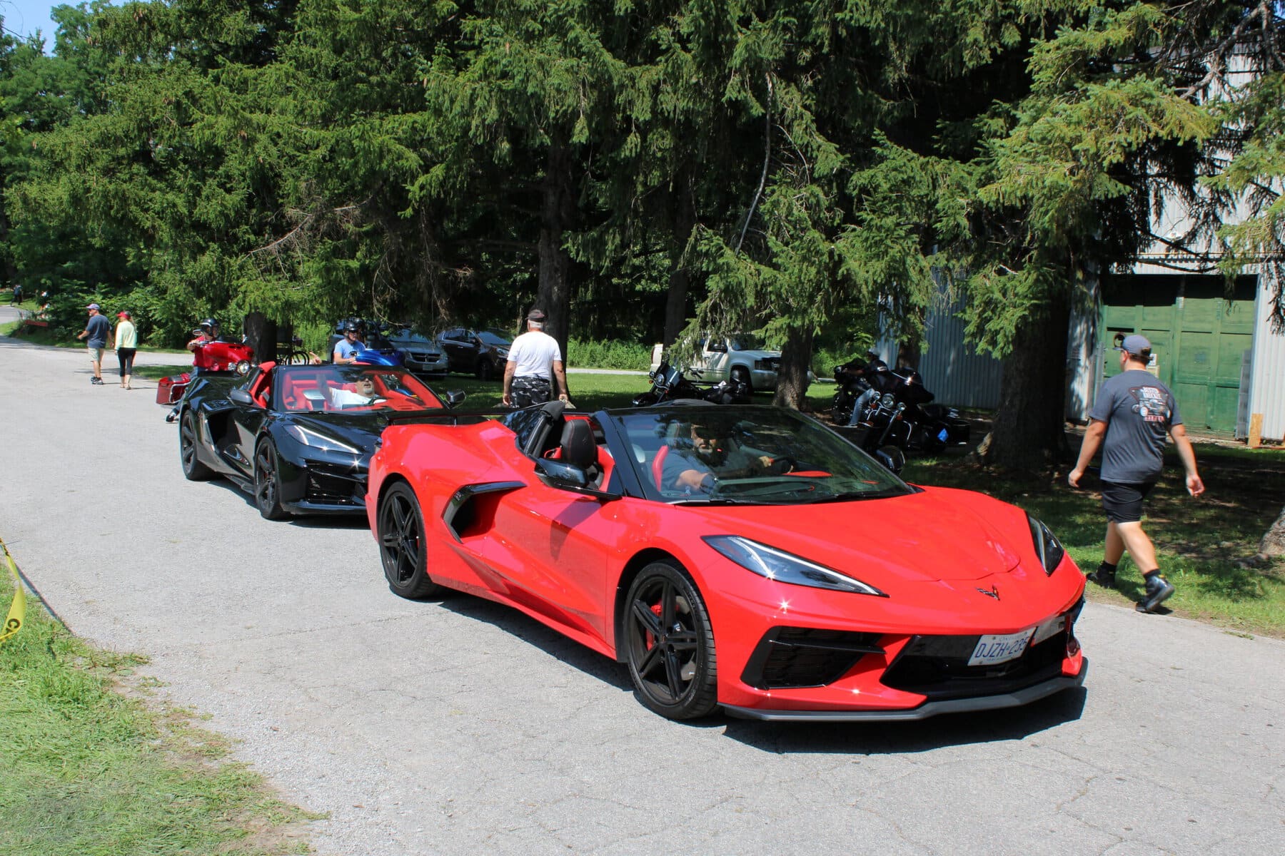 Vehicles old and new pulled up to the Kinsmen Club for the car show. Organizers say more than 300 vehicles were part of the show.