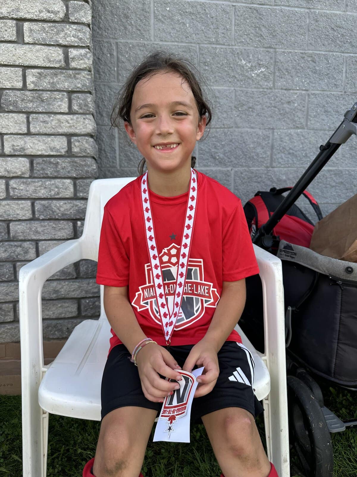 Michaela Zappitelli, who plays U-8 girls' travel socceR.