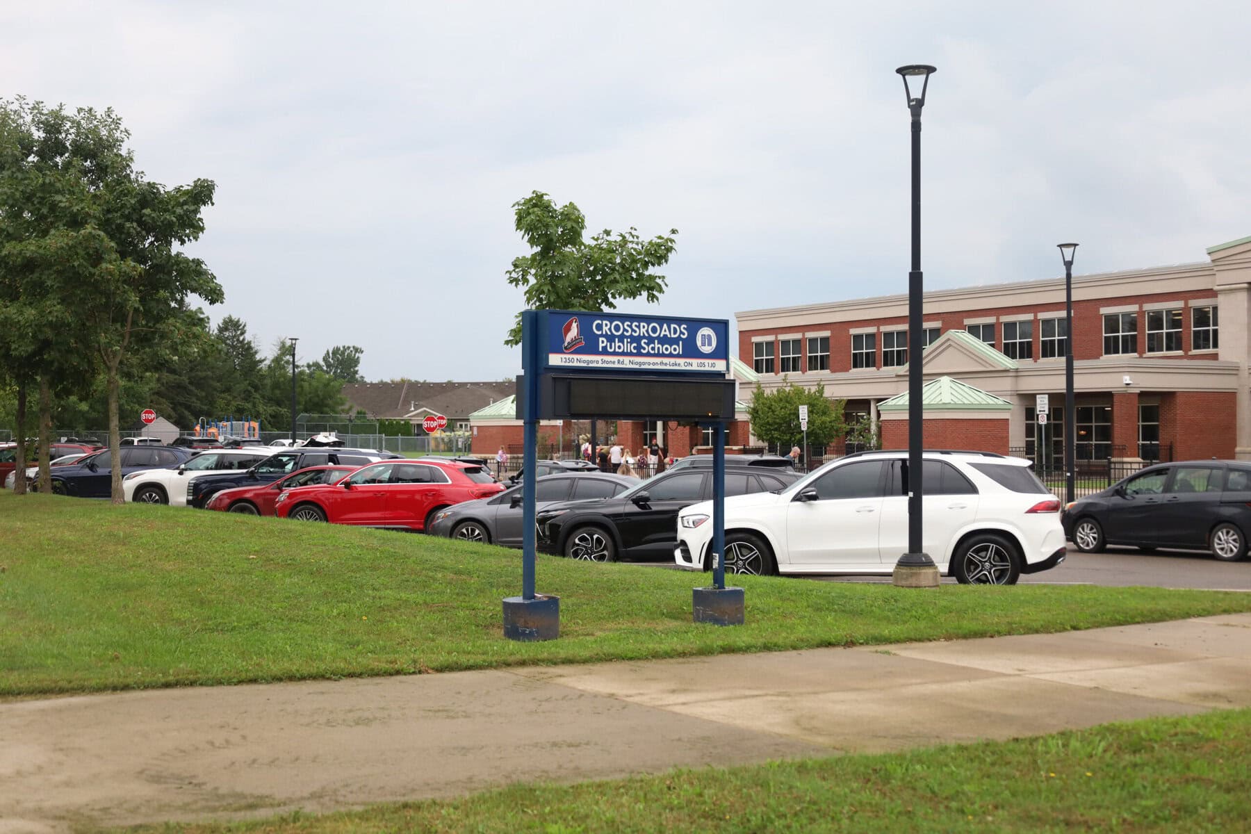 It’s back to school at Crossroads Public School, where students are settling into a new year and some new faces are joining the crowd following a boundary change with St. Davids Public School.