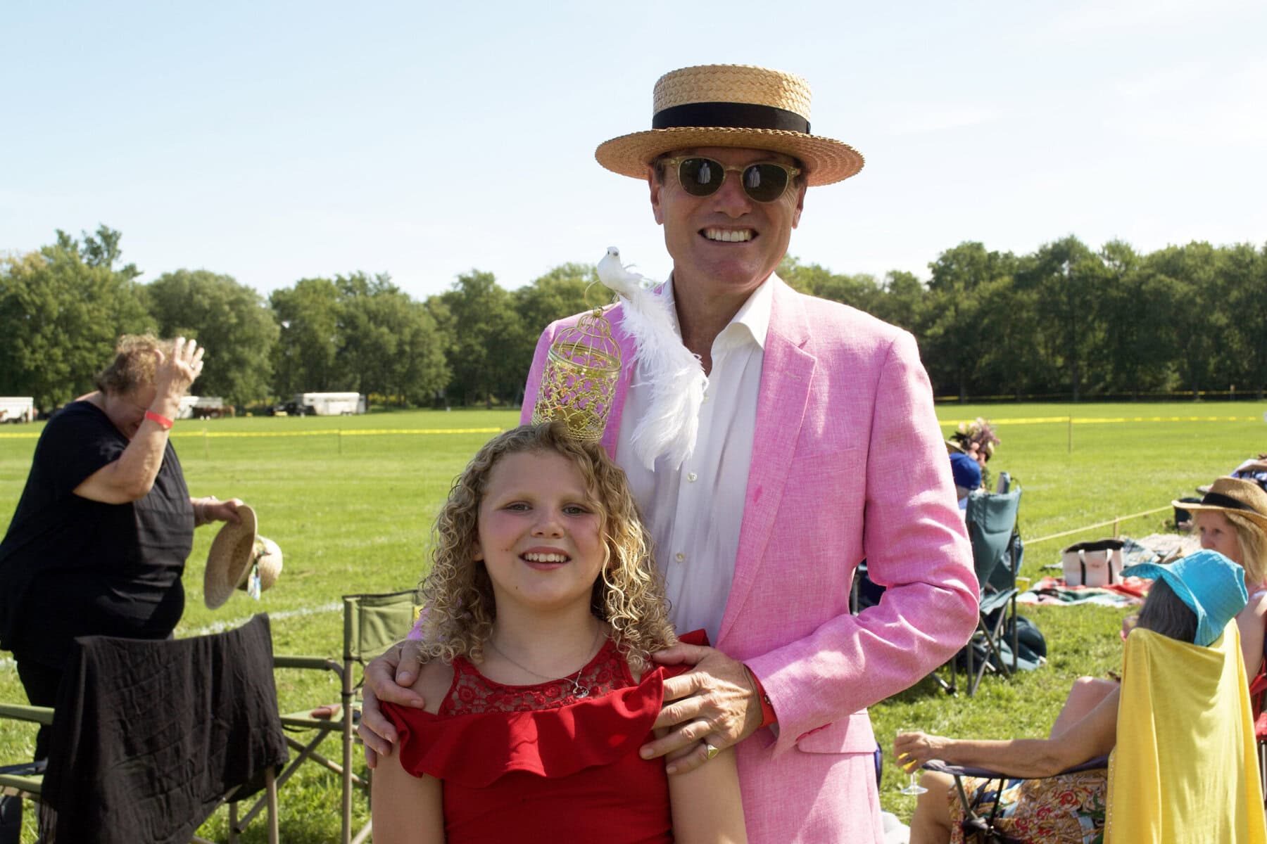 John and Camilla Yoxall from St. Davids were dressed to impress for Saturday's festivities.