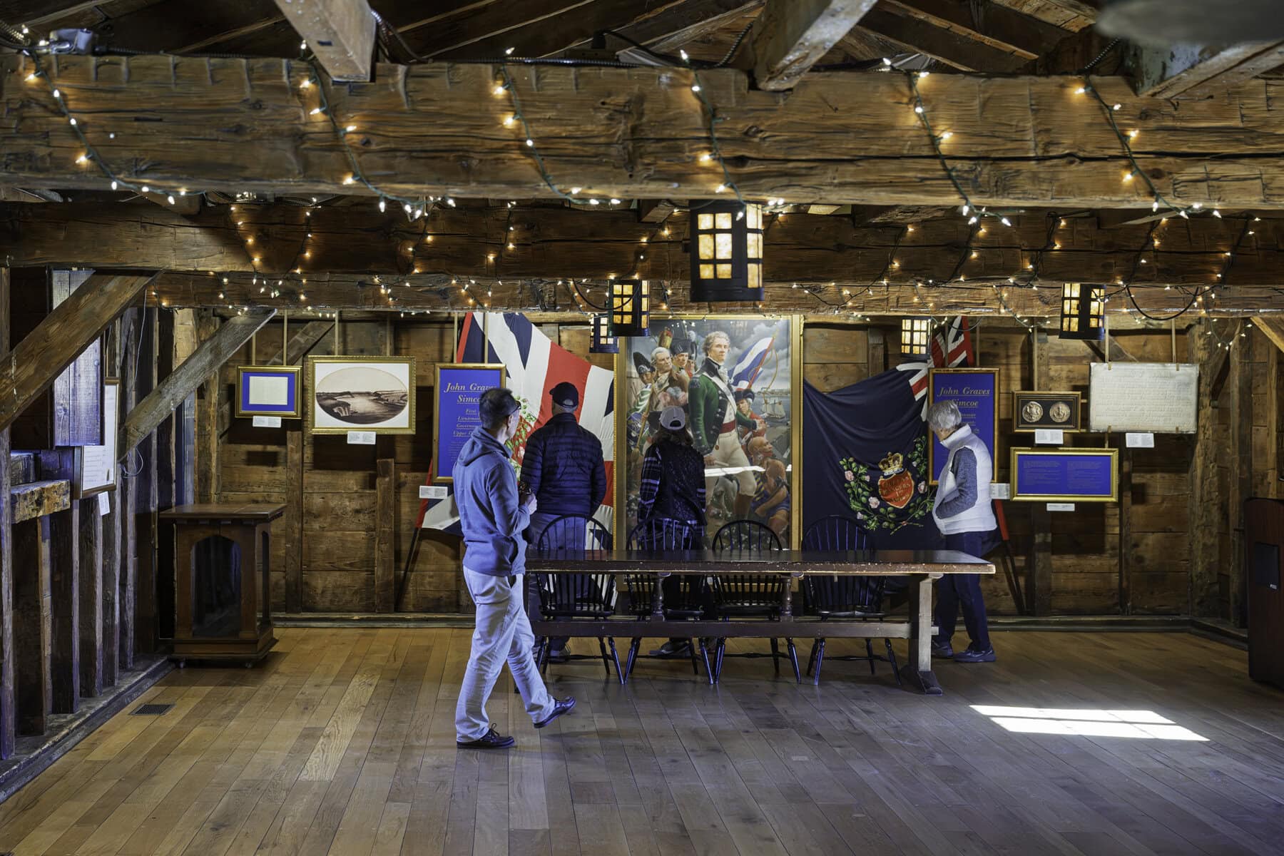 The Navy Hall's history dates back to 1815, following the end of the War of 1812. It was part of a collection of buildings that were erected in 1756 by British naval craftsman, a key supply facility for British forts on the upper Great Lakes.