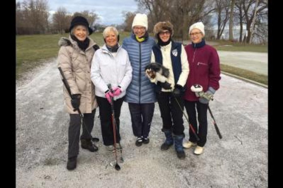 A_group_of_five_women_were_the_first_hearty_soulsout_for_thetraditionalNew_Year's_Day_round_at_theNOTL_Golf_Club