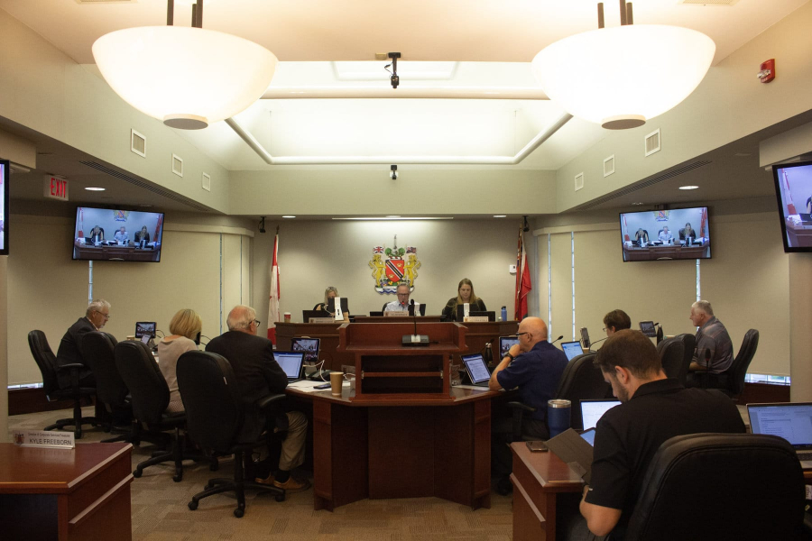The issue of buses idling on King Street first came up at the committee of the whole meeting, Aug. 22.