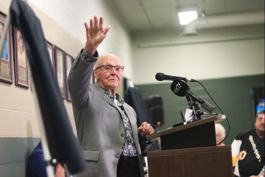 Doug Garrett was inducted to the NOTL Sports Wall of Fame in 2019. (File)