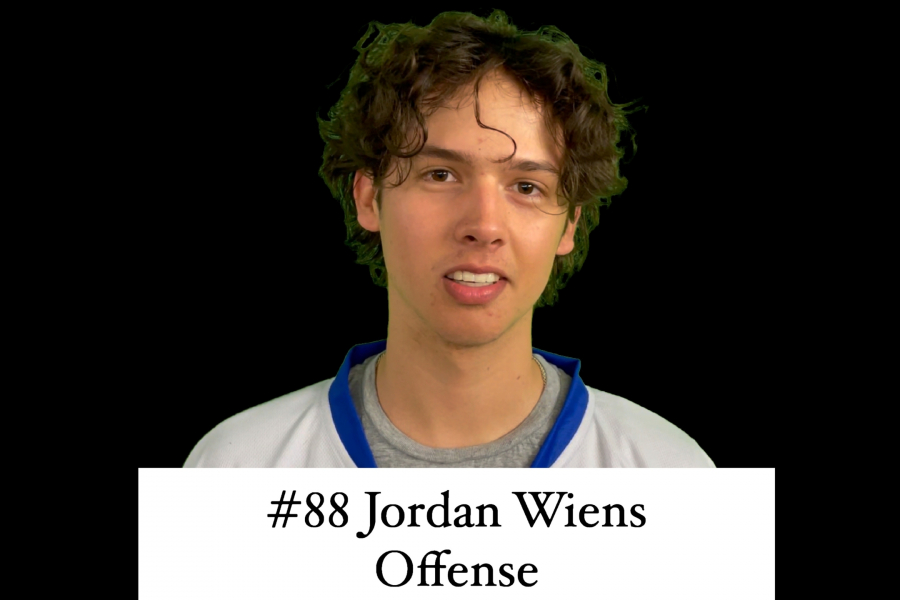 Jordan Wiens plays offense for the U22 Niagara Thunderhawks lacrosse team.