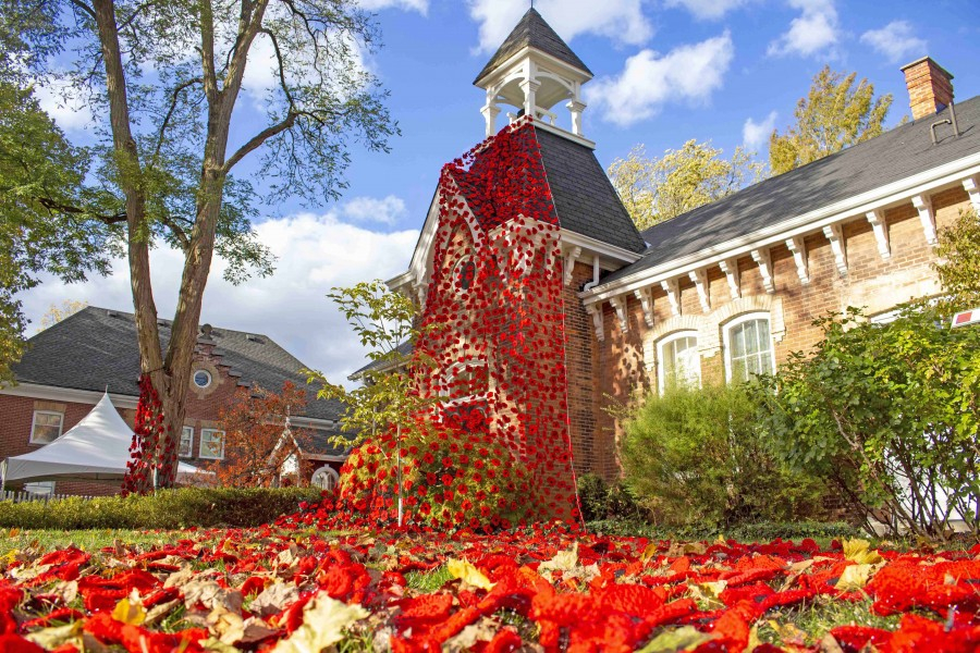 The NOTL Museum is taking its commemorative Poppy Project to the old Court House on
Queen Street this November.