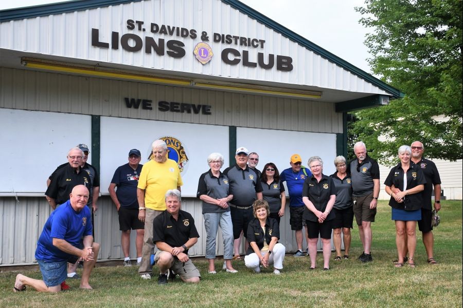 St._Davids_Lions_Club_members_stand_at_the_pavilion_where_they_will_hold_the_drive-thru_barbeque._Brittany_Carter_2